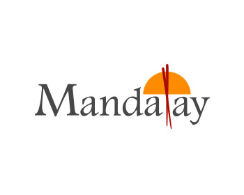 Logo design for a restaurant company by LogoArena professional logo designers. Submitted for Mandalay logo contest by jctoledo, entry number 5