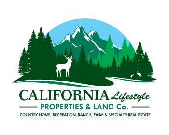 Logo design for a real estate company by LogoArena professional logo designers. Submitted for California Lifestyle Properties & Land Co. logo contest by colorsplayer, entry number 80