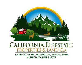 Logo design for a real estate company by LogoArena professional logo designers. Submitted for California Lifestyle Properties & Land Co. logo contest by colorsplayer, entry number 155