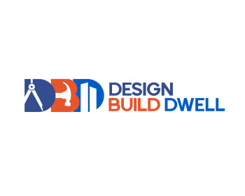 Logo design for a construction company by LogoArena professional logo designers. Submitted for Design/Build/Dwell  or Design.Build.Dwell. or Design Build Dwell logo contest by jctoledo, entry number 11