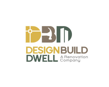 Logo design for a construction company by LogoArena professional logo designers. Submitted for Design/Build/Dwell  or Design.Build.Dwell. or Design Build Dwell logo contest by jctoledo, entry number 15