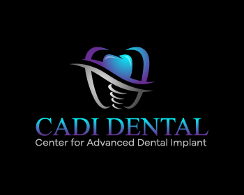 Logo design for a medical company by LogoArena professional logo designers. Submitted for CADI DENTAL logo contest by putull1950, entry number 48