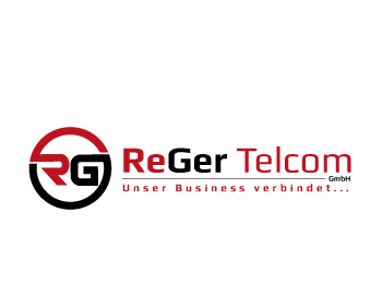 Logo design for a technology company by LogoArena professional logo designers. Submitted for ReGer Telcom GmbH logo contest by U_Design, entry number 75