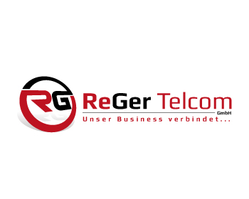 Logo design for a technology company by LogoArena professional logo designers. Submitted for ReGer Telcom GmbH logo contest by U_Design, entry number 76