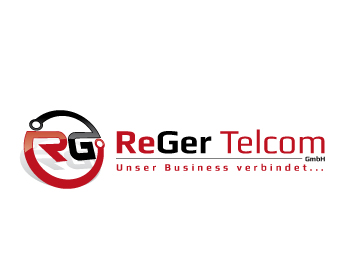Logo design for a technology company by LogoArena professional logo designers. Submitted for ReGer Telcom GmbH logo contest by U_Design, entry number 79