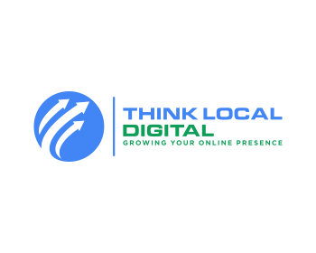 Logo design for a internet company by LogoArena professional logo designers. Submitted for Think Local Digital logo contest by maseru, entry number 151
