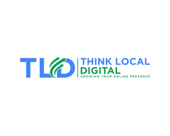 Logo design for a internet company by LogoArena professional logo designers. Submitted for Think Local Digital logo contest by maseru, entry number 159
