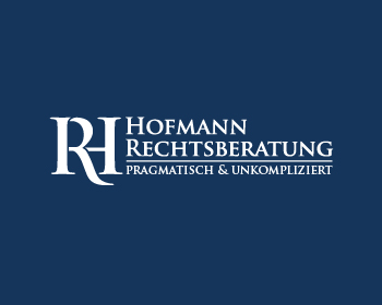 Logo design for a legal company by LogoArena professional logo designers. Submitted for legal coaching  /  ghs-law  /  hofmann rechtsberatung logo contest by Immo0, entry number 103