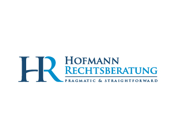 Logo design for a legal company by LogoArena professional logo designers. Submitted for legal coaching  /  ghs-law  /  hofmann rechtsberatung logo contest by Immo0, entry number 128