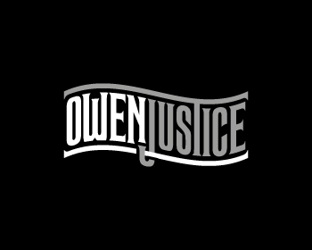Logo design for a entertainment company by LogoArena professional logo designers. Submitted for Owen Justice logo contest by aksa, entry number 119