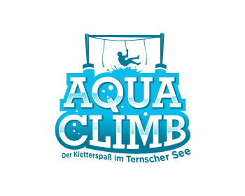 Logo design for a events company by LogoArena professional logo designers. Submitted for Aqua-Climb logo contest by Anton_WK, entry number 20