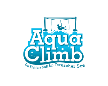 Logo design for a events company by LogoArena professional logo designers. Submitted for Aqua-Climb logo contest by Anton_WK, entry number 21