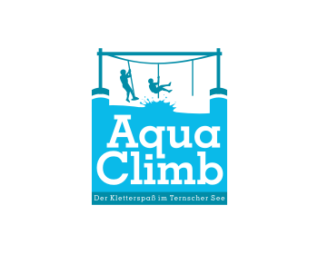 Logo design for a events company by LogoArena professional logo designers. Submitted for Aqua-Climb logo contest by Anton_WK, entry number 40