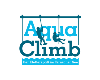 Logo design for a events company by LogoArena professional logo designers. Submitted for Aqua-Climb logo contest by Anton_WK, entry number 48