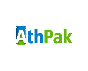 Logo design for a manufacturing company by LogoArena professional logo designers. Submitted for AthPak logo contest by Anton_WK, entry number 84