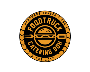 Logo design for a restaurant company by LogoArena professional logo designers. Submitted for FOODTRUCK CATERING BOH logo contest by kavi92993, entry number 11