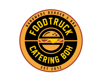 Logo design for a restaurant company by LogoArena professional logo designers. Submitted for FOODTRUCK CATERING BOH logo contest by kavi92993, entry number 18