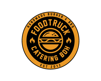 Logo design for a restaurant company by LogoArena professional logo designers. Submitted for FOODTRUCK CATERING BOH logo contest by kavi92993, entry number 20