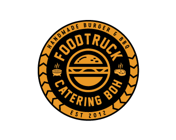 Logo design for a restaurant company by LogoArena professional logo designers. Submitted for FOODTRUCK CATERING BOH logo contest by kavi92993, entry number 22