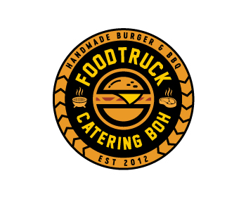 Logo design for a restaurant company by LogoArena professional logo designers. Submitted for FOODTRUCK CATERING BOH logo contest by kavi92993, entry number 30