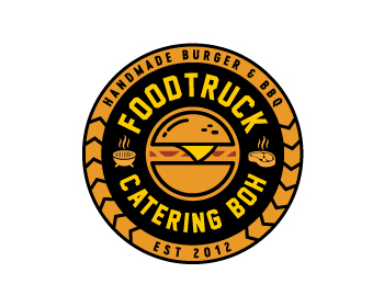 Logo design for a restaurant company by LogoArena professional logo designers. Submitted for FOODTRUCK CATERING BOH logo contest by kavi92993, entry number 31