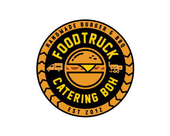 Logo design for a restaurant company by LogoArena professional logo designers. Submitted for FOODTRUCK CATERING BOH logo contest by kavi92993, entry number 36