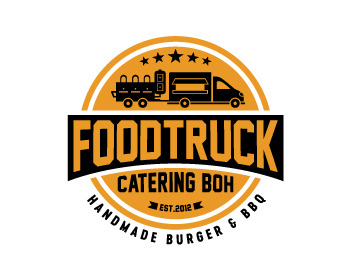Logo design for a restaurant company by LogoArena professional logo designers. Submitted for FOODTRUCK CATERING BOH logo contest by kavi92993, entry number 85