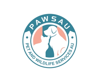 Logo design for a other company by LogoArena professional logo designers. Submitted for Pet and Wildlife Services AU (PAWSAU) logo contest by dqaminilab, entry number 97