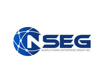 Logo design for a technology company by LogoArena professional logo designers. Submitted for Nusolutuons Enterprise Group Inc. logo contest by dqaminilab, entry number 153
