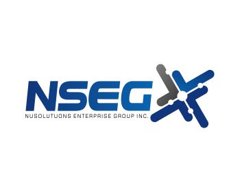 Logo design for a technology company by LogoArena professional logo designers. Submitted for Nusolutuons Enterprise Group Inc. logo contest by dqaminilab, entry number 154