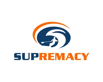 Logo design for a sports company by LogoArena professional logo designers. Submitted for SUPREMACY logo contest by 62B, entry number 233