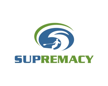 Logo design for a sports company by LogoArena professional logo designers. Submitted for SUPREMACY logo contest by 62B, entry number 234