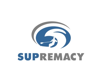 Logo design for a sports company by LogoArena professional logo designers. Submitted for SUPREMACY logo contest by 62B, entry number 236