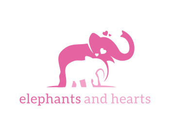Logo design for a home company by LogoArena professional logo designers. Submitted for elephants and hearts logo contest by Anton_WK, entry number 10