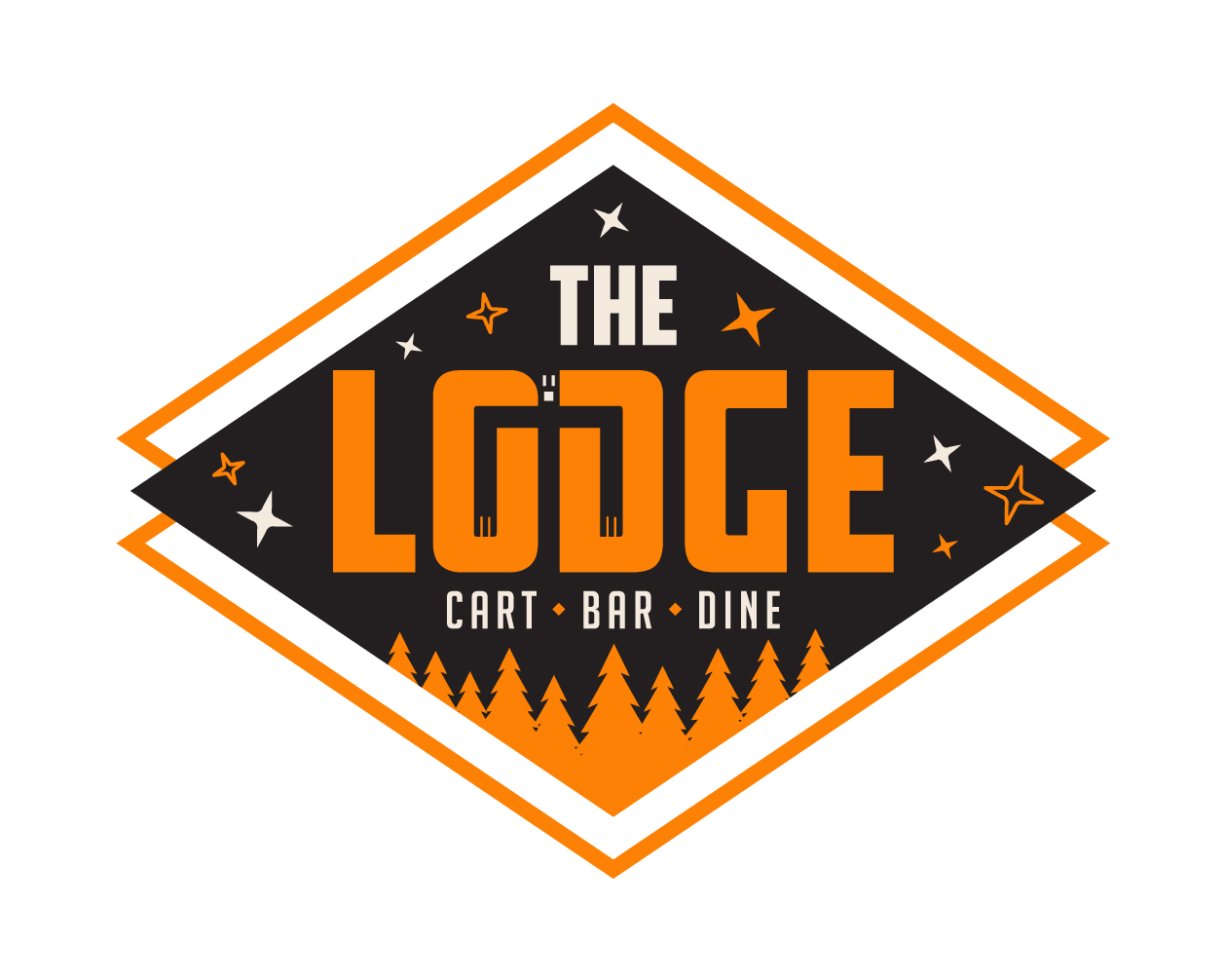 Logo design for a restaurant company by LogoArena professional logo designers. Submitted for The Lodge logo contest by kavi92993, entry number 68