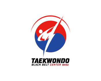 Logo design for a sports company by LogoArena professional logo designers. Submitted for Taekwondo Black Belt Center Basu logo contest by masmett, entry number 39