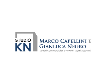 Logo design for a accounting company by LogoArena professional logo designers. Submitted for Studio KN Marco Capellini e Gianluca Negro - Dottori Commercialisti e Revisori Legali Associati logo contest by sdotype, entry number 123