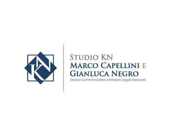 Logo design for a accounting company by LogoArena professional logo designers. Submitted for Studio KN Marco Capellini e Gianluca Negro - Dottori Commercialisti e Revisori Legali Associati logo contest by sdotype, entry number 34
