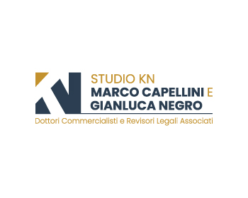 Logo design for a accounting company by LogoArena professional logo designers. Submitted for Studio KN Marco Capellini e Gianluca Negro - Dottori Commercialisti e Revisori Legali Associati logo contest by sdotype, entry number 36