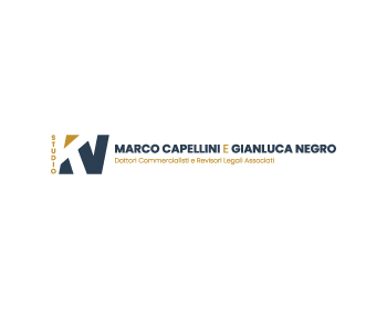 Logo design for a accounting company by LogoArena professional logo designers. Submitted for Studio KN Marco Capellini e Gianluca Negro - Dottori Commercialisti e Revisori Legali Associati logo contest by sdotype, entry number 78