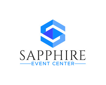 Logo design for a business company by LogoArena professional logo designers. Submitted for Sapphire event center logo contest by jctoledo, entry number 13