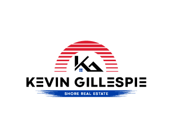 Logo design for a real estate company by LogoArena professional logo designers. Submitted for Kevin Gillespie Shore Real Estate logo contest by kavi92993, entry number 34