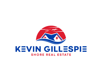 Logo design for a real estate company by LogoArena professional logo designers. Submitted for Kevin Gillespie Shore Real Estate logo contest by kavi92993, entry number 26