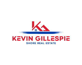Logo design for a real estate company by LogoArena professional logo designers. Submitted for Kevin Gillespie Shore Real Estate logo contest by kavi92993, entry number 29