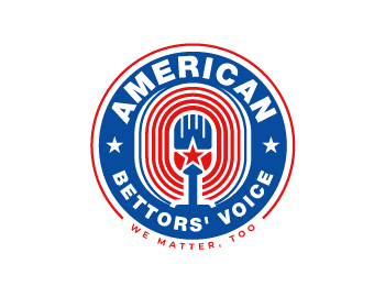 Logo design for a sports company by LogoArena professional logo designers. Submitted for American Bettors' Voice (ABV) logo contest by kavi92993, entry number 71