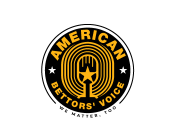 Logo design for a sports company by LogoArena professional logo designers. Submitted for American Bettors' Voice (ABV) logo contest by kavi92993, entry number 63