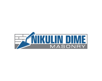 Logo design for a construction company by LogoArena professional logo designers. Submitted for Nikulin Dime Masonry logo contest by sdotype, entry number 139