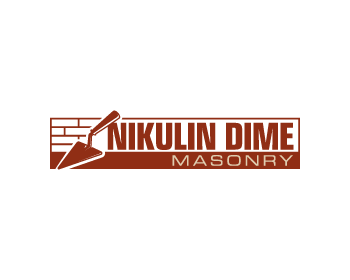 Logo design for a construction company by LogoArena professional logo designers. Submitted for Nikulin Dime Masonry logo contest by sdotype, entry number 136