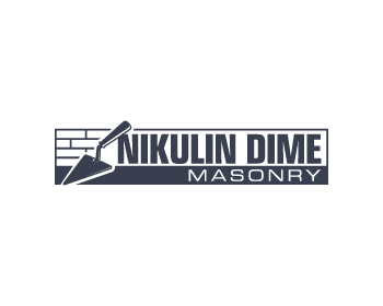 Logo design for a construction company by LogoArena professional logo designers. Submitted for Nikulin Dime Masonry logo contest by sdotype, entry number 133