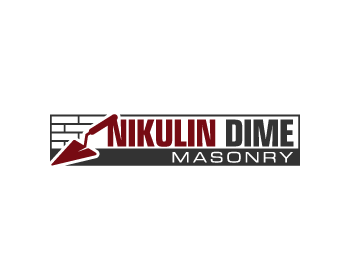 Logo design for a construction company by LogoArena professional logo designers. Submitted for Nikulin Dime Masonry logo contest by sdotype, entry number 130